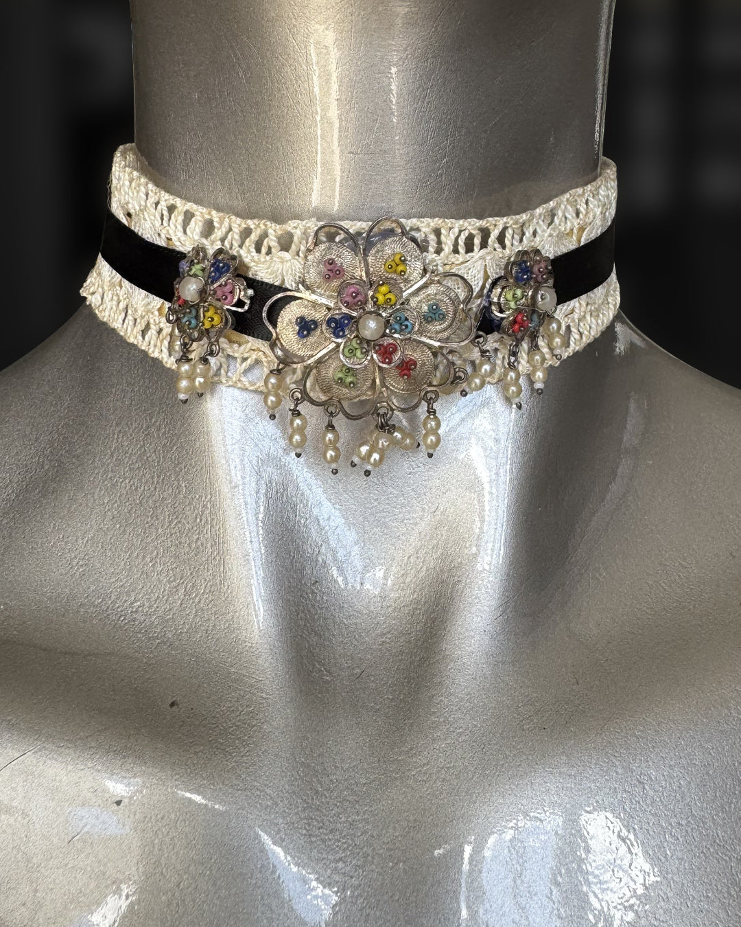 Choker - Rosa